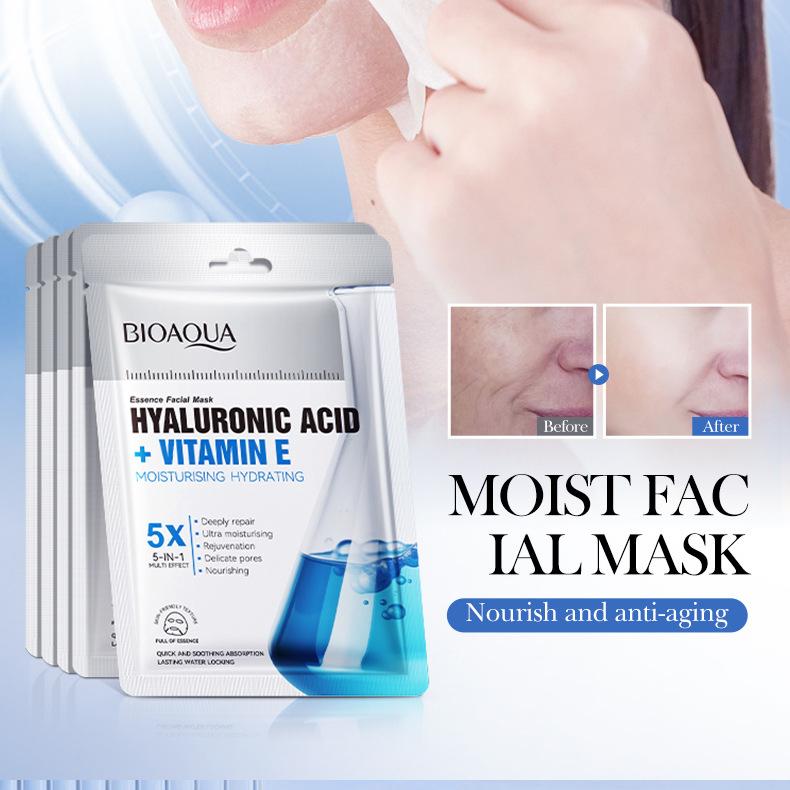 Vitamin E Whitening Mask Hyaluronic Acid Hydrating Moisturizing Mask Moisturizing Moisturizing Mask