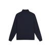 Fila Solid Color Logo Knit Jacket Men Jackets Legendary-Blue F11M331501ANV