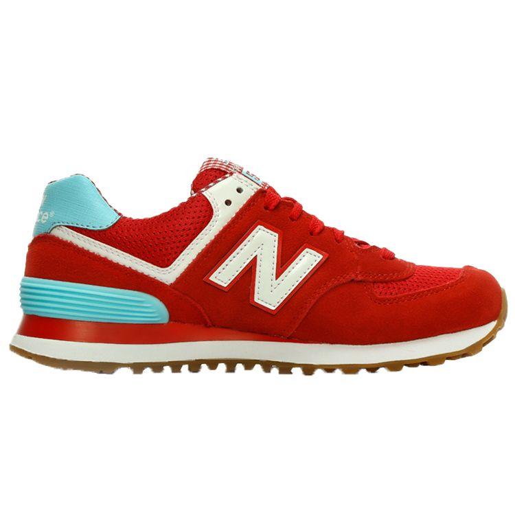 New Balance 574 Πακέτο Πικνίκ Γυναικεία Αθλητικά Παπούτσια Κόκκινο Μπλε WL574SPW