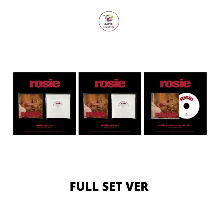 

Blackpink ROSE первый студийный альбом rosie SET