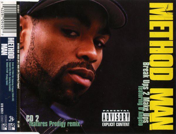 CD METHOD MAN, D'ANGELO - Break Ups 2 Make Ups 8709292 Def Jam Recordi 1999 UK Rap & Hip-Hop/R&B Used