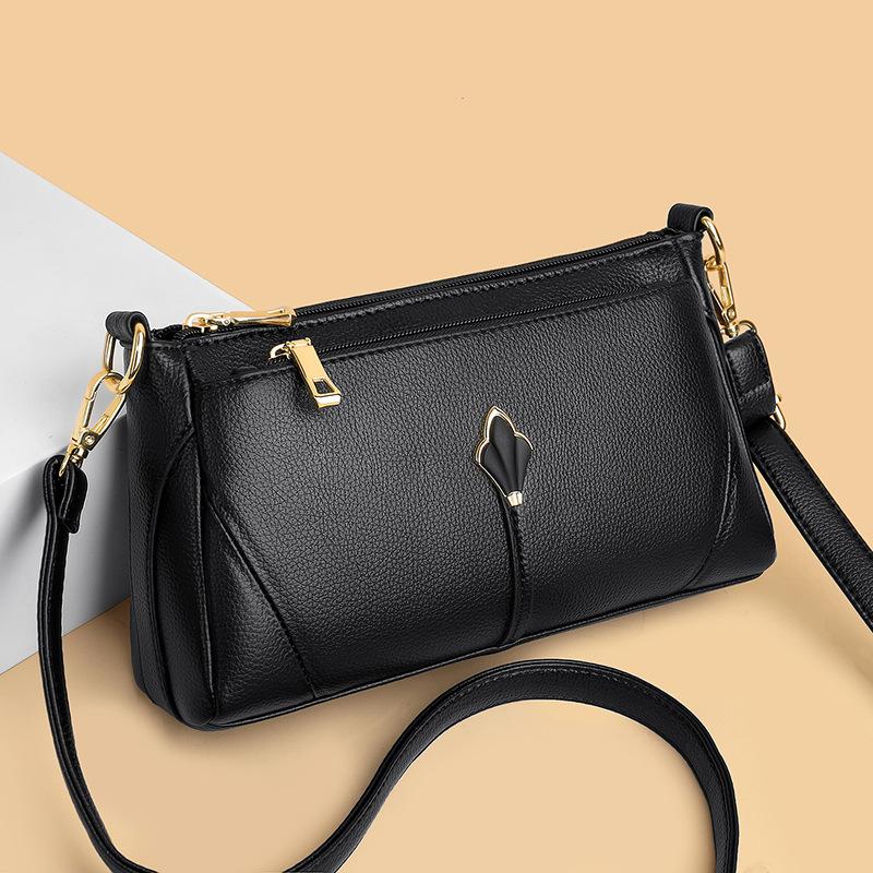 Women's bag 2025 new middle-aged mother small square bag multi-compartment underarm bag versatile fashion shoulder messenger bag