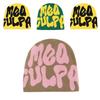 Trendige Mea Culpa Mützen Strickmütze Weiches und dehnbares Material für Komfort