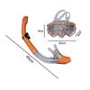 Diving Mask Dry Top Snorkel Set, Goggles Snorkeling Gear for Swimming Freediving
