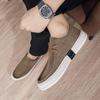 Fashion Fashion Mens Classic Retro Casual Shoes Lace Up Cow Suede Genuine Leather Mens Comfortable Driving Flats Men Outdoor Oxfords