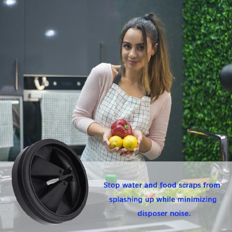 Pair of Rubber Guards Compatible Standard Garbage Disposals Stain Kitchen Sink Protectors