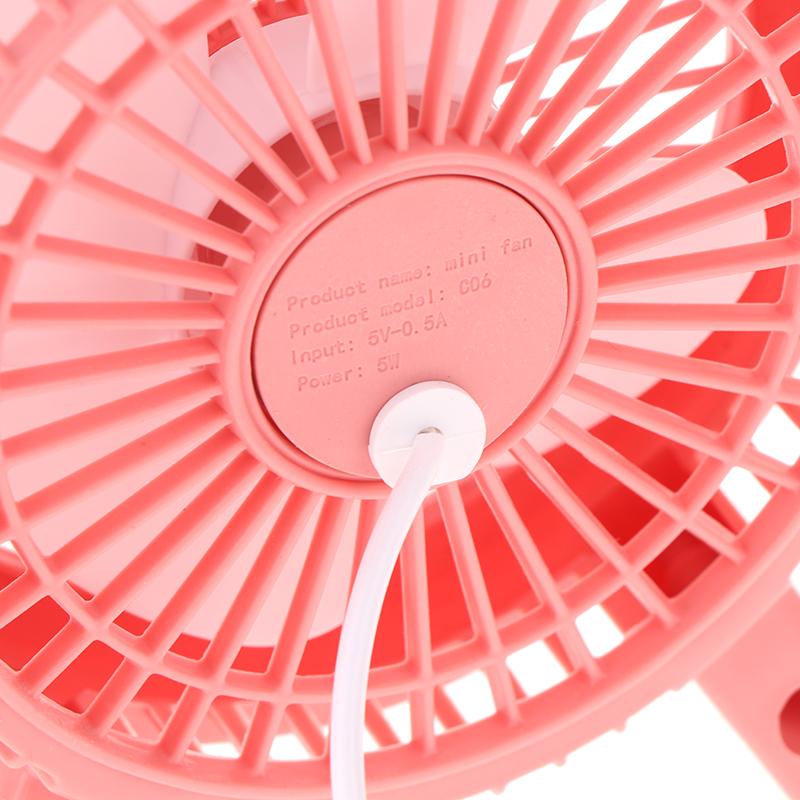 1 Piece Home Outdoor Desktop Cooler Electric Mini Fan Portable Cooling For Laptops Silent Usb Fan Camping Air Mini Appliances