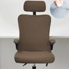 3Pcs/Set Computer Swivel Chair Cover Universal Ergonomic Game Chair Cover with Headrest Armrest Cover for Office Home