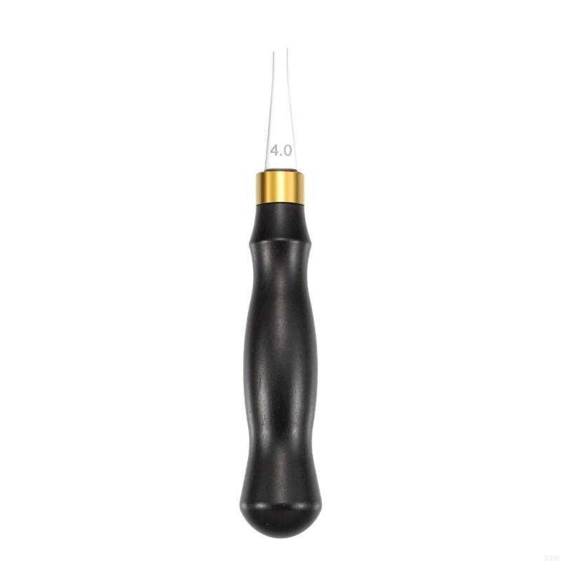 2.0 2.5 3.5 4.5 5.0mm Leather Edges Crafting Tool Leather Edges Creaser with Handle Leather Craft Tool