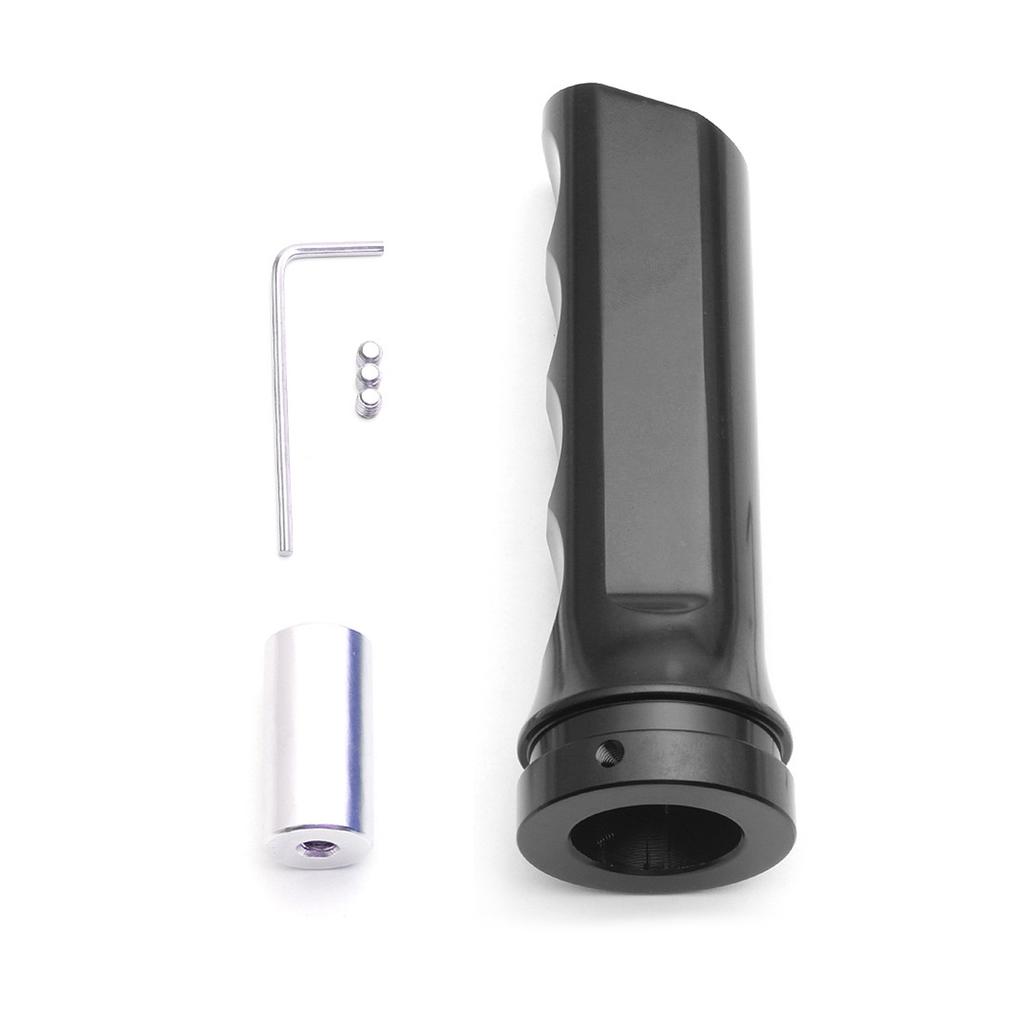 Easy to Install Handbrake Cover Aluminum Ergonomic Brake Handle Cover Simple to Operate for Enhances Driving Pleasure