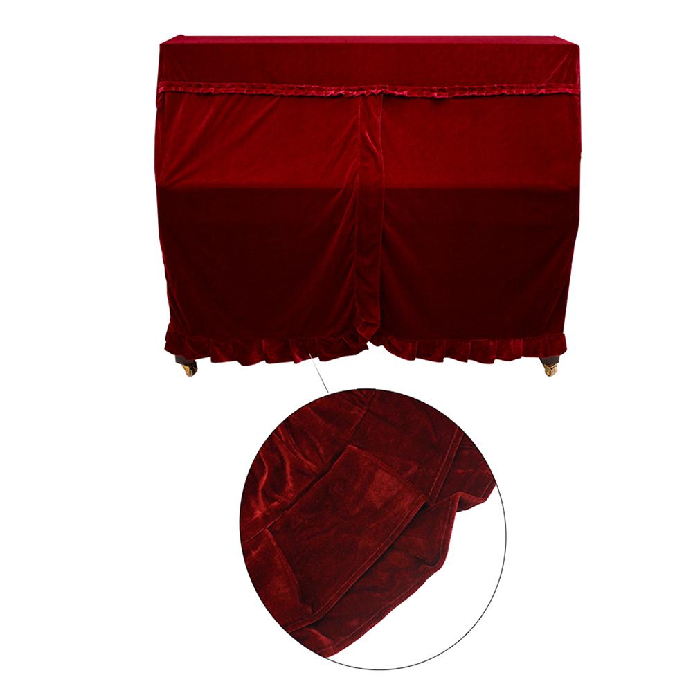 Upright Piano Cover Piano Keyboard Protector Piano Full Cover Piano Keyboard Dust Cover Fabric Piano Protective Cover for Pianos