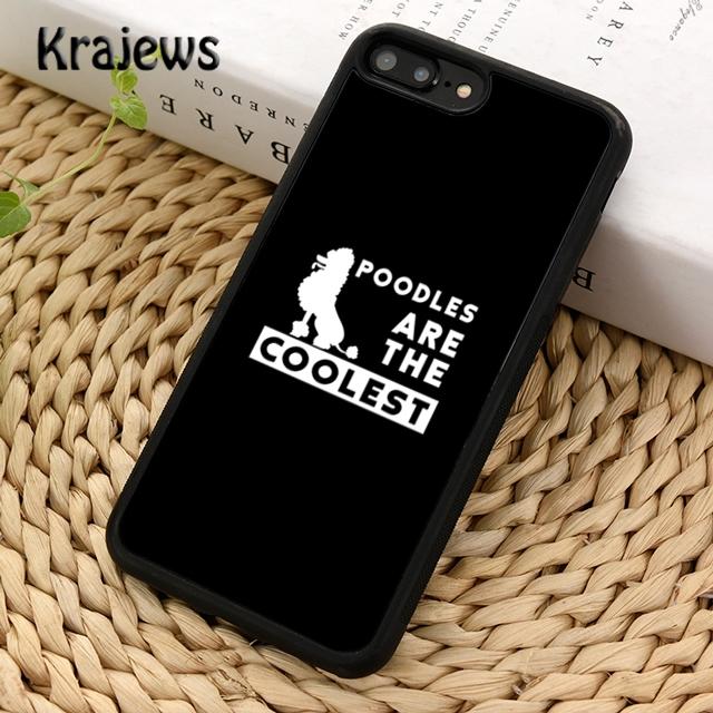 Funny Poodle Design Life Is Better With A Poodle Phone Case For iPhone 17 Air 16 15 14 Plus 11 12 13 Pro Max Coque Fundas