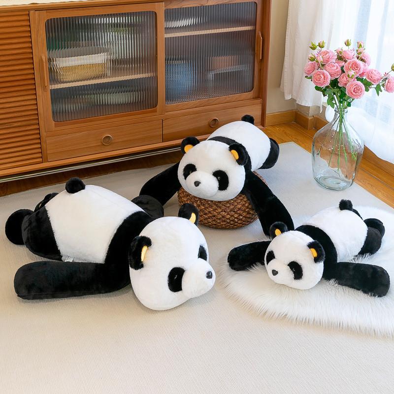 Adorable Giant Panda Plush Toy Soft Stuffed Animal Doll Perfect Birthday Gift Pillow Cuddle Toy For Girls