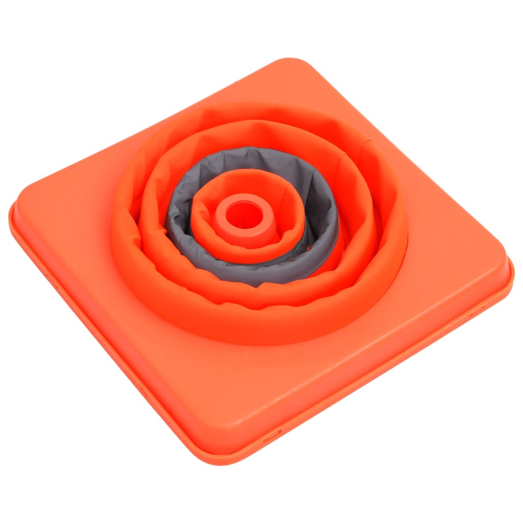 Collapsible Traffic Cones 10 Pcs 42 Cm