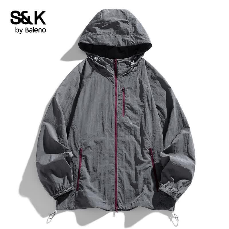 Baleno S&K Men's Lightweight Summer Sun Protection Jacket