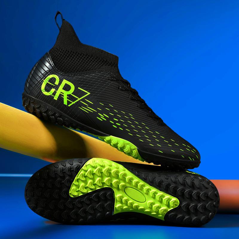 New Ronaldo Low-Top Student Football Shoes Long Nails Ag Broken Nails Tf Youth Professional Training Football Match Shoes