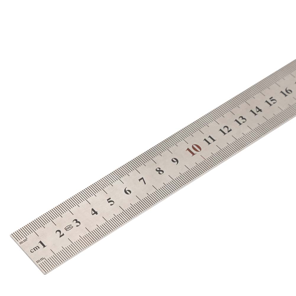 30 cm aliaj de aluminiu 90 de grade riglă cu margine dreaptă Riglă cu unghi drept(Mai gros)