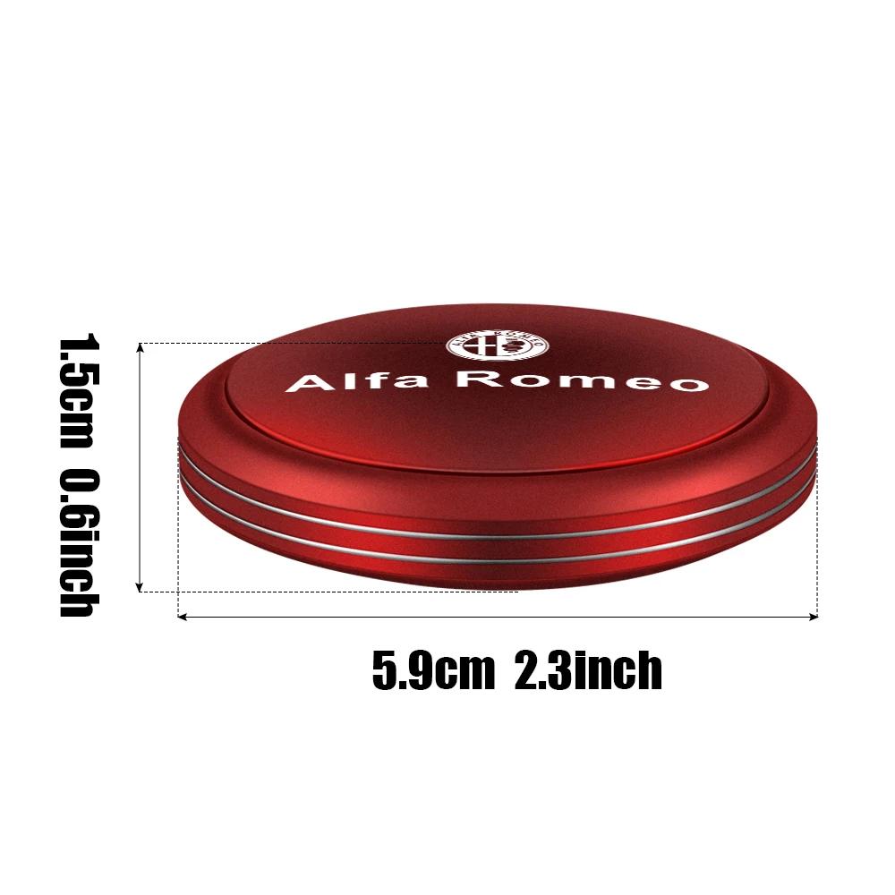 Pegatinas para Coche Para Alfa Romeo 1 Pieza Ambientador de Coche Metálico Ungüento Sólido Aromaterapia Accesorios para Automóvil Para Alfa Romeo Sportiva Du