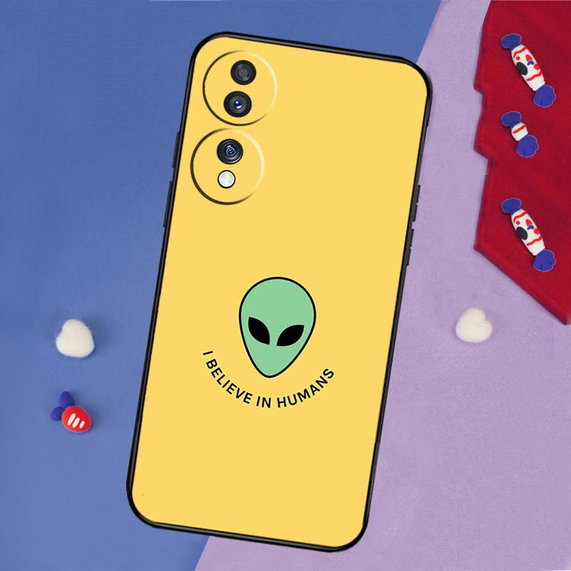 Cartoon Alien Case For Honor Magic 7 5 6 Lite Honor X9b X9a X8b X8a X8 X9 X9c 50 70 90 Lite 200 Pro Cover