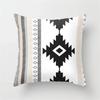 Geometric Plaids Cushion Cover Polyester Throw Pillow Cover Decorative Sofa Pillow Nordic Fashion Scottish Pillowcase 45*45Cm