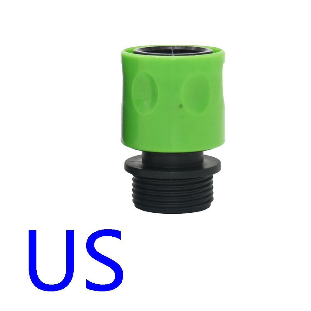 Garden 3/4 Inch Thread Quick Connector Male 3/4 Female Water Gun Connector Watering Hose Fitting 1Pcs