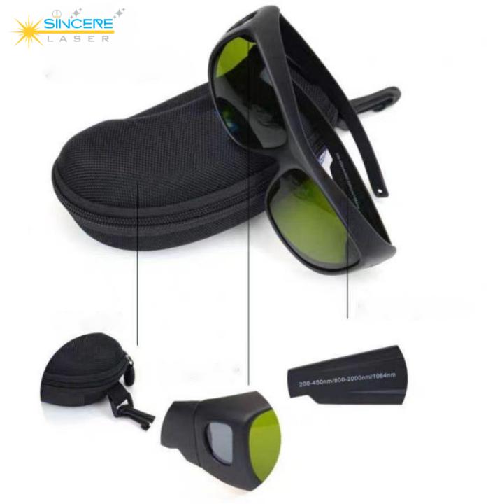 New Laser Protective Glasses & Goggles Easy to Operate UV Protection for Marking Cutting & Welding Machines