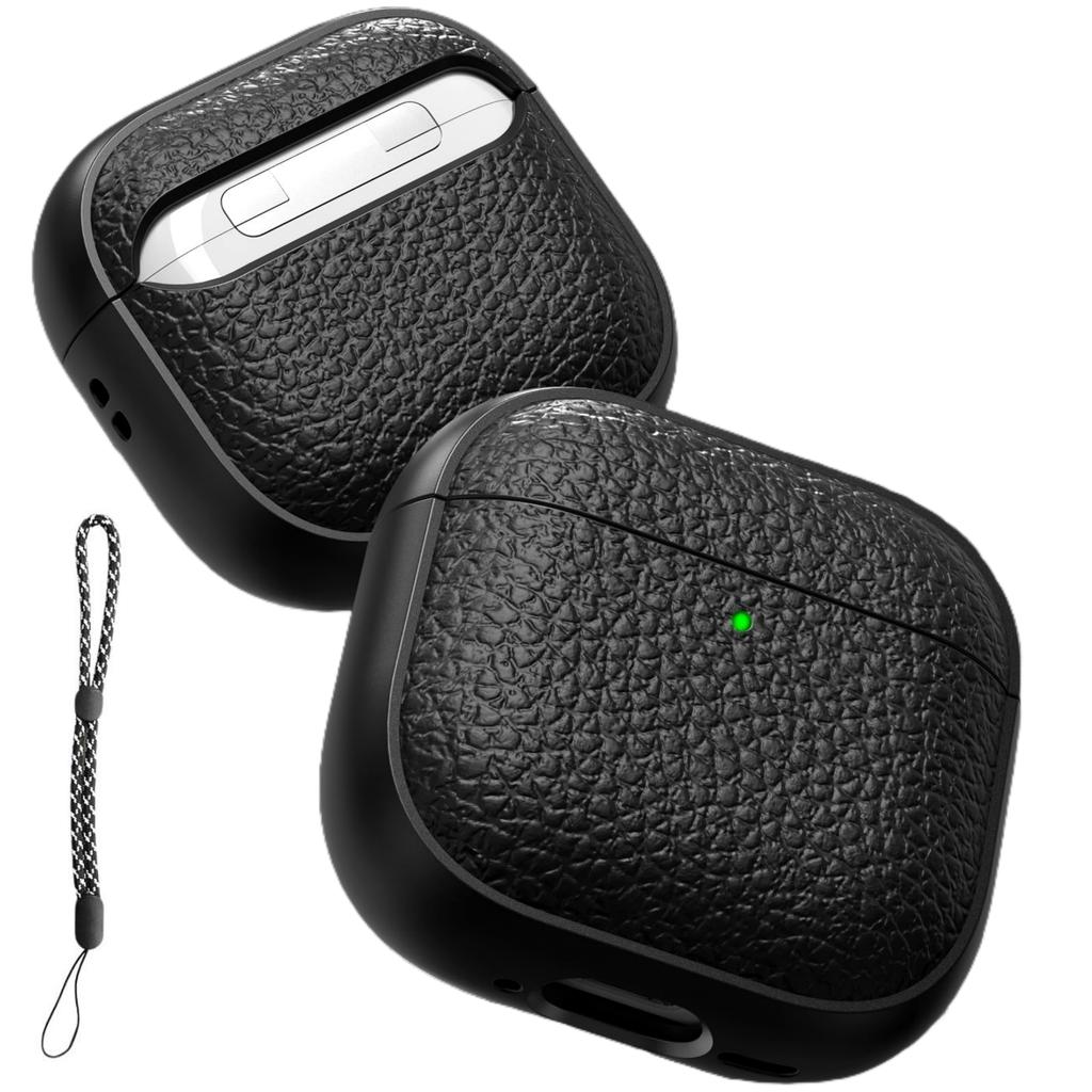 for AirPods Pro 3 Case for Airpods Pro 2 Case 2025 New Protective Cover with Texture Slim Shell with Lanyard Loop for AirPods 4