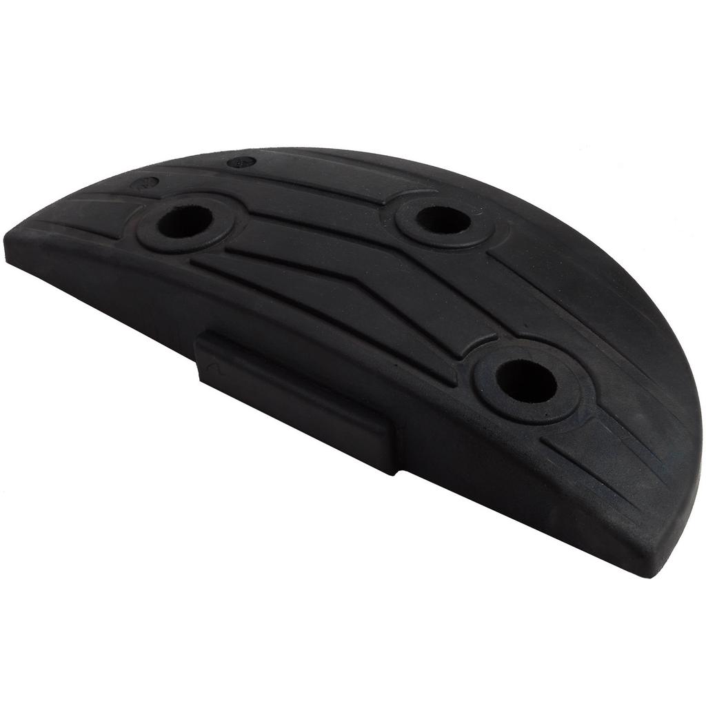 Rubber release ramp, extreme width 180x395x60mm