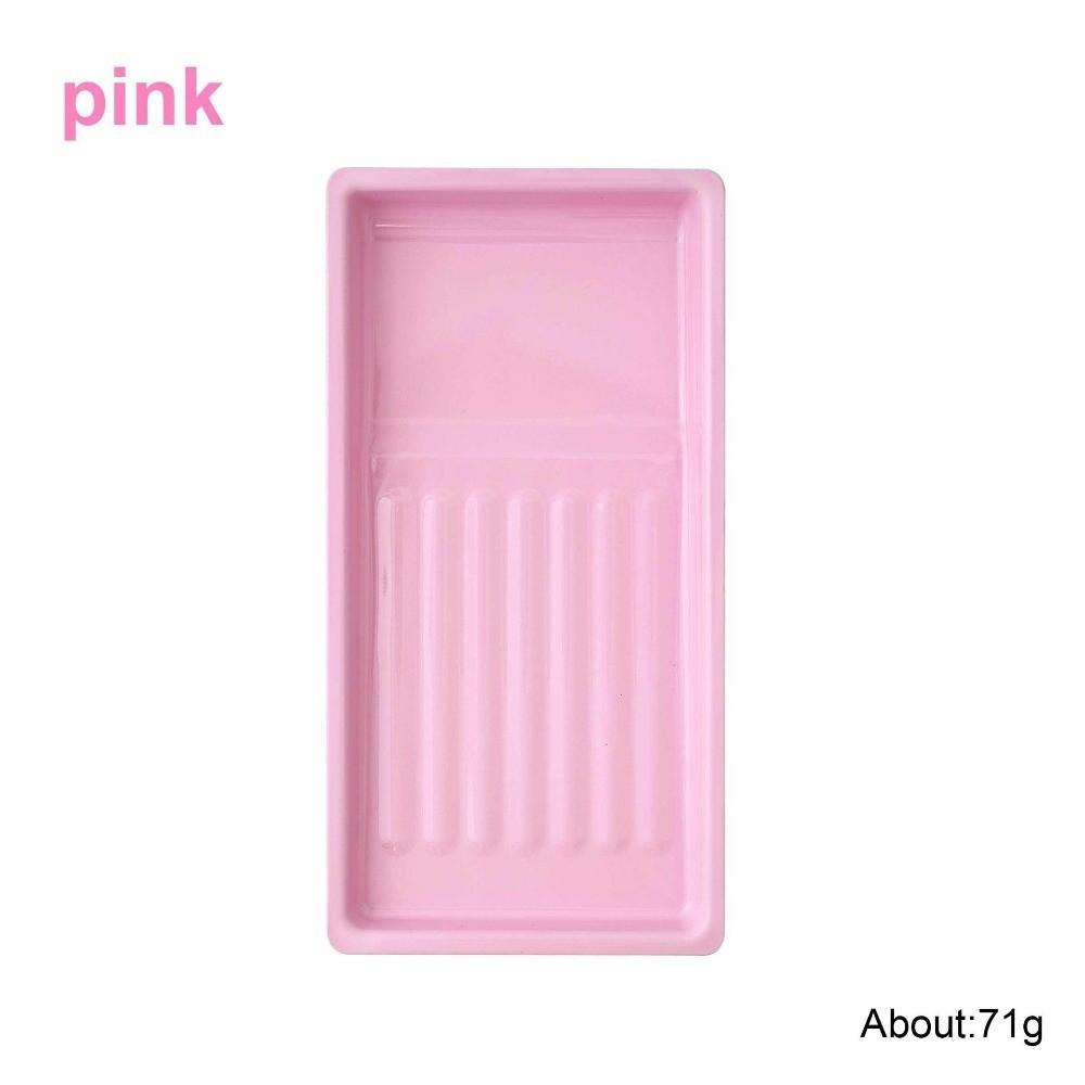 Multi-Color Cosmetic Plate Multifunctional Nail Art Plate Durable Storage Tray  For Nail Salon