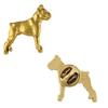 Boxer, German Boxer II - Dog Brooch In Decorative Box, Elegant Gold-plated Pin, Art-Dog Brand Jacket Pin