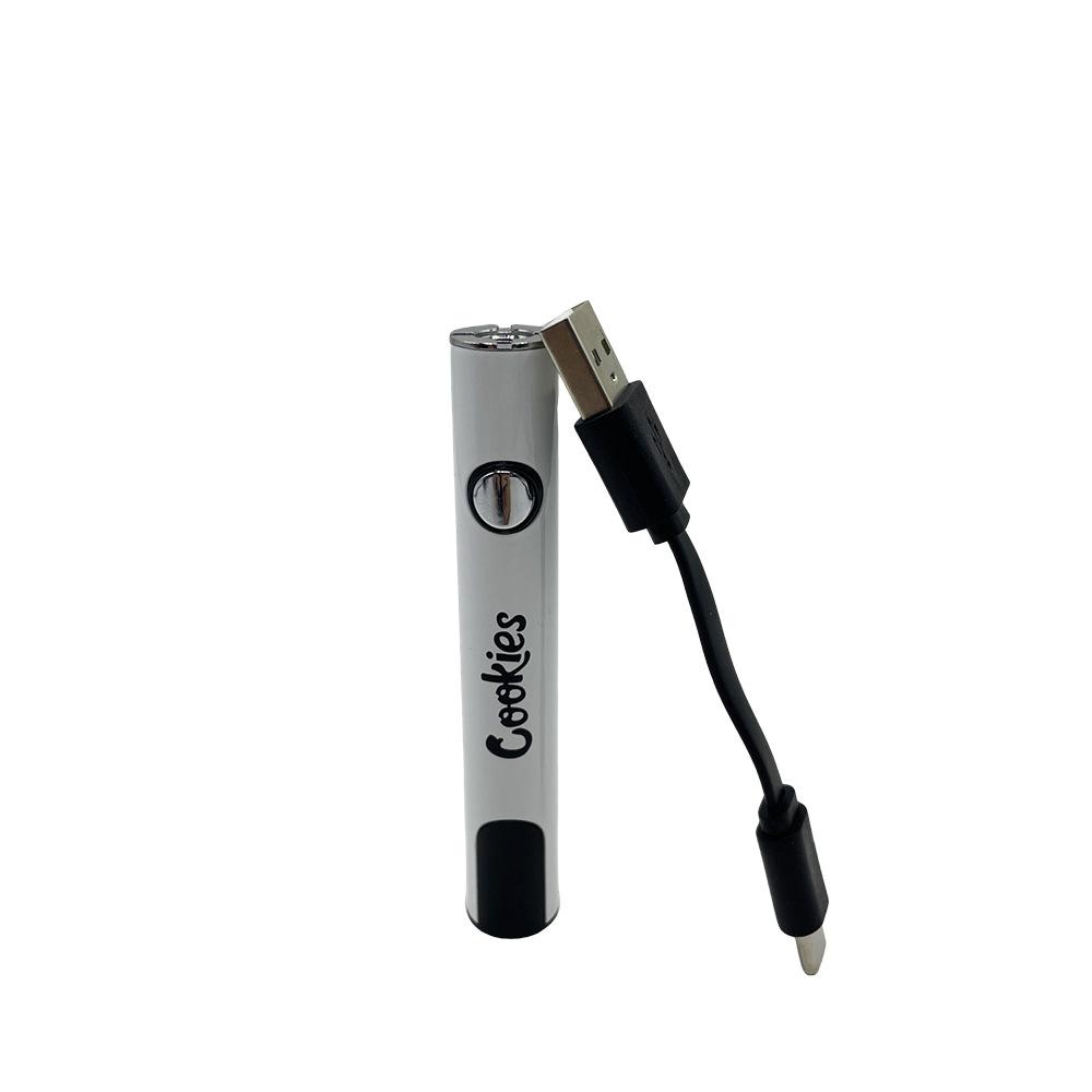 1 Stück Keks Elektrischer Lötkolben LED Digital Batterie 650mAh Intelligentes Vorheizen Batterie Stift 510 Gewinde Reparaturwerkzeug