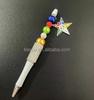 Order of Eastern Star White Ballpoint Pen OES Pentagram High Heels Lady Pendant Gift Bling Pens