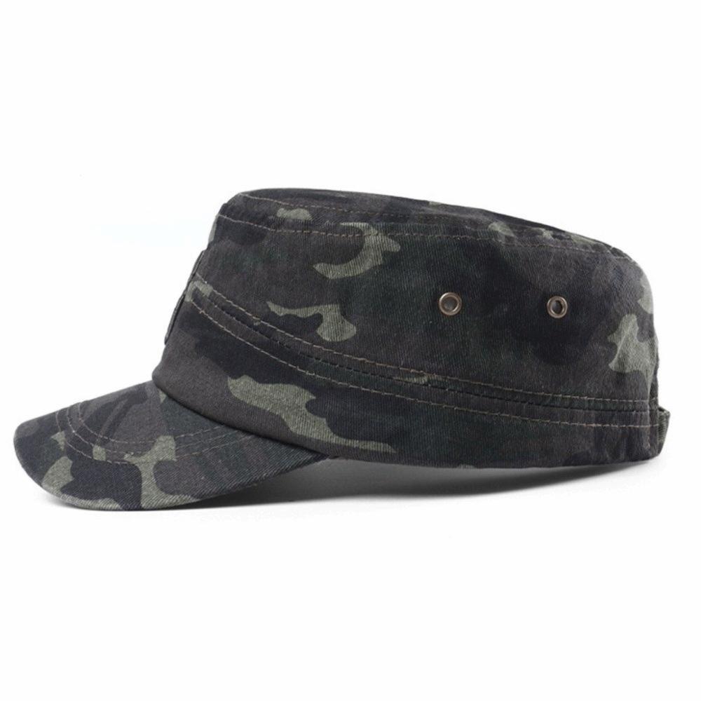 Verstellbare Baseballkappe Atmungsaktive Herren-Sonnenkappe Bequeme Camouflage-Kappe