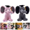 Cute Elephant Plush Toy With Graduation Hat Perfect Graduation Gift