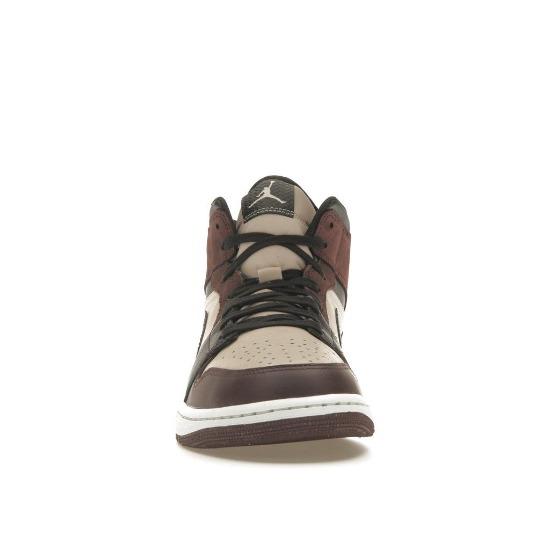 Air Jordan 1 Mid SE Paris YMCA Uomo Scarpe da ginnastica Marrone Velluto-Marrone Terra FZ4359-200