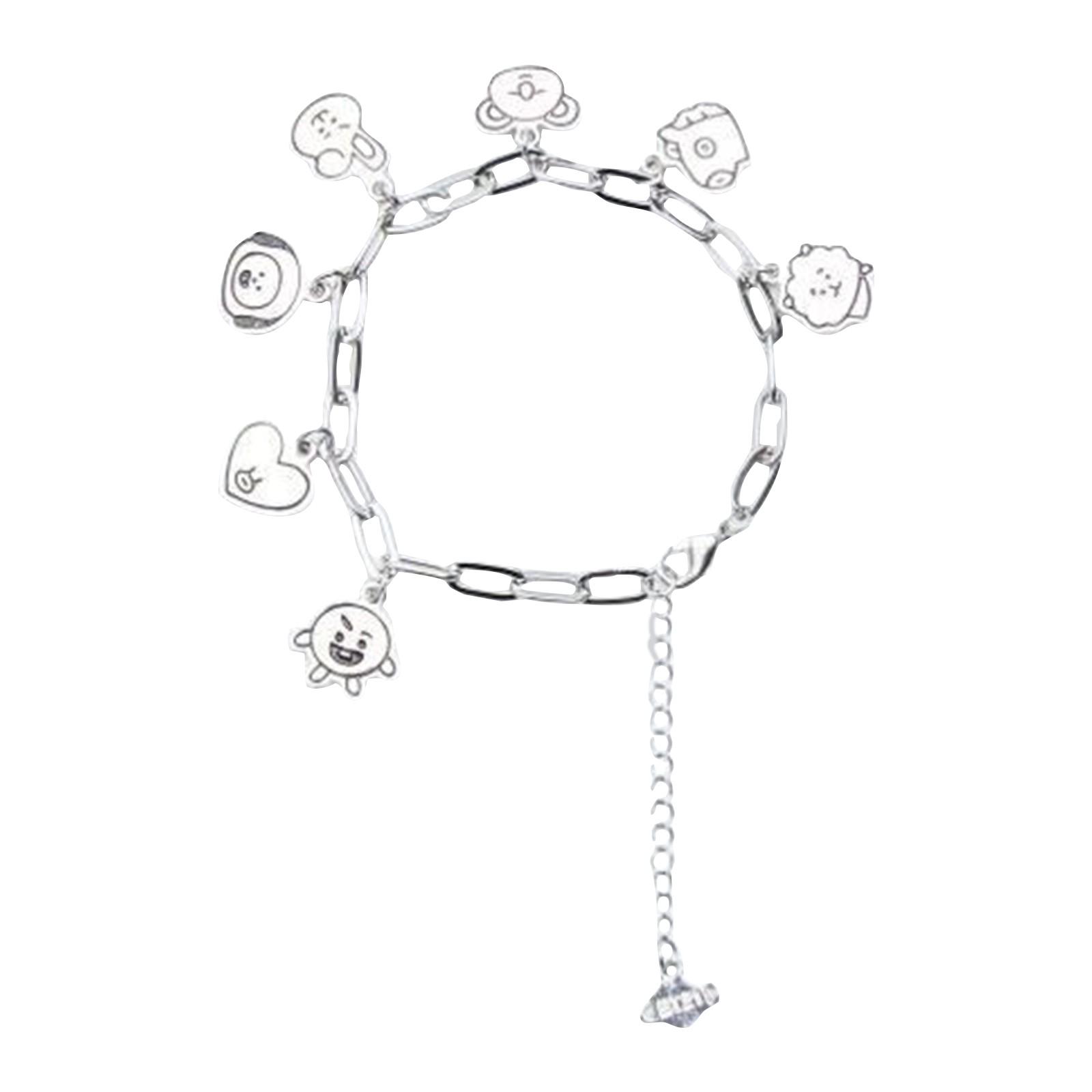 

Периферийный браслет-поддержка — это браслет, выражающий любовь и подходящий в качестве подвески для подарка. One Size белый