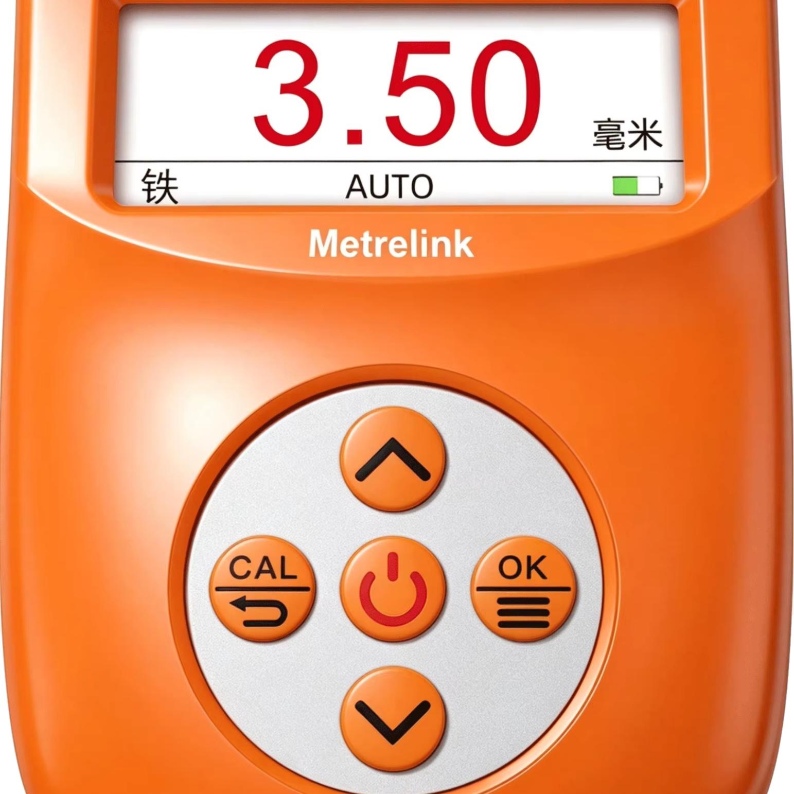 CT3500 High Accuracy Plastic Integrated Coating Thickness Gauge Body Paint Tester 0.0-3500m Support 0-3500um оранжевый