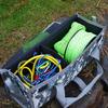 Outdoor 50m Strong Windproof Reflective Glow Tent Guy Ropes with 5mm Thick Stakes