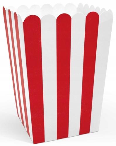 Pudełka Na Popcorn, Mix, 7X7X12,5Cm, 6Szt.