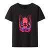 Gasmask Punk Skulls Graphic Tshirt Funny Tee Popular Unisexs Clothing Kawaii Clothes Loose De Mujer Lovely Trending Letters
