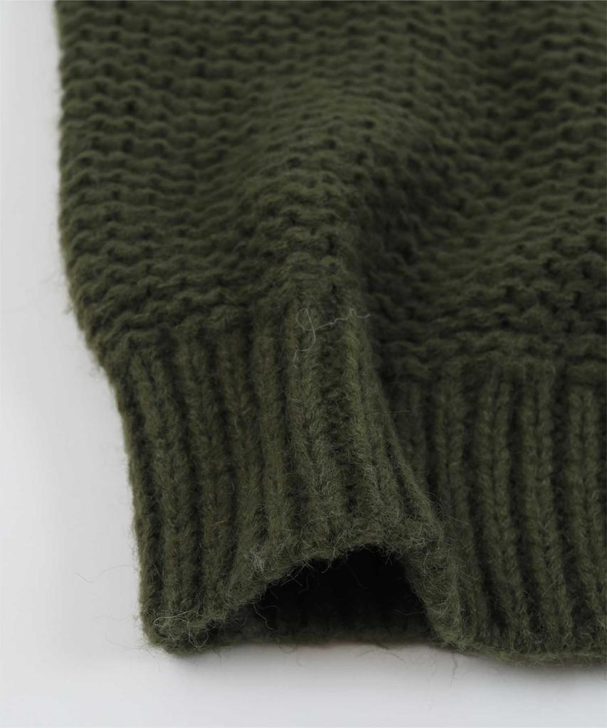 Miette Mix Loop Knit REXX1137 Free Size Black Women's