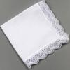 Lace Edge Handkerchief for Kids Male Women Elderly Handkerchief Pocket Handkerchief for Wedding Gift