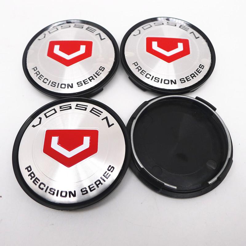 4pcs 63mm Vossen Wheel Center Caps Hub Rims Cover Car Styling Dust Cover Badge Emblem 57mm