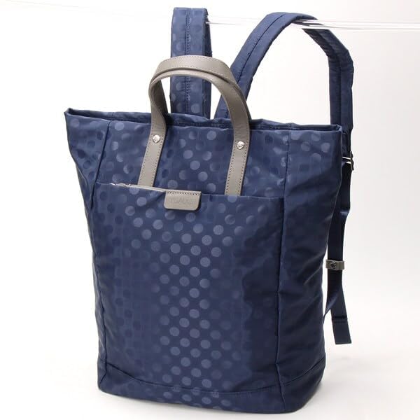 Dot Jacquard Tote Backpack Y410192SC Greige [Isaac] (26)