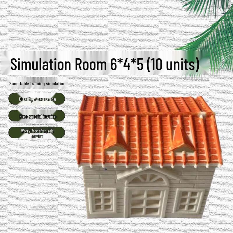 Tactical Sand Table Simulation House Models Accessories