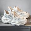 Fashion Fashion Men Shoes Thick Bottom Casual Mesh Breathable Designer Chunky Sneaker for Men Lace Up Sports Running Shoes Men Sneakers