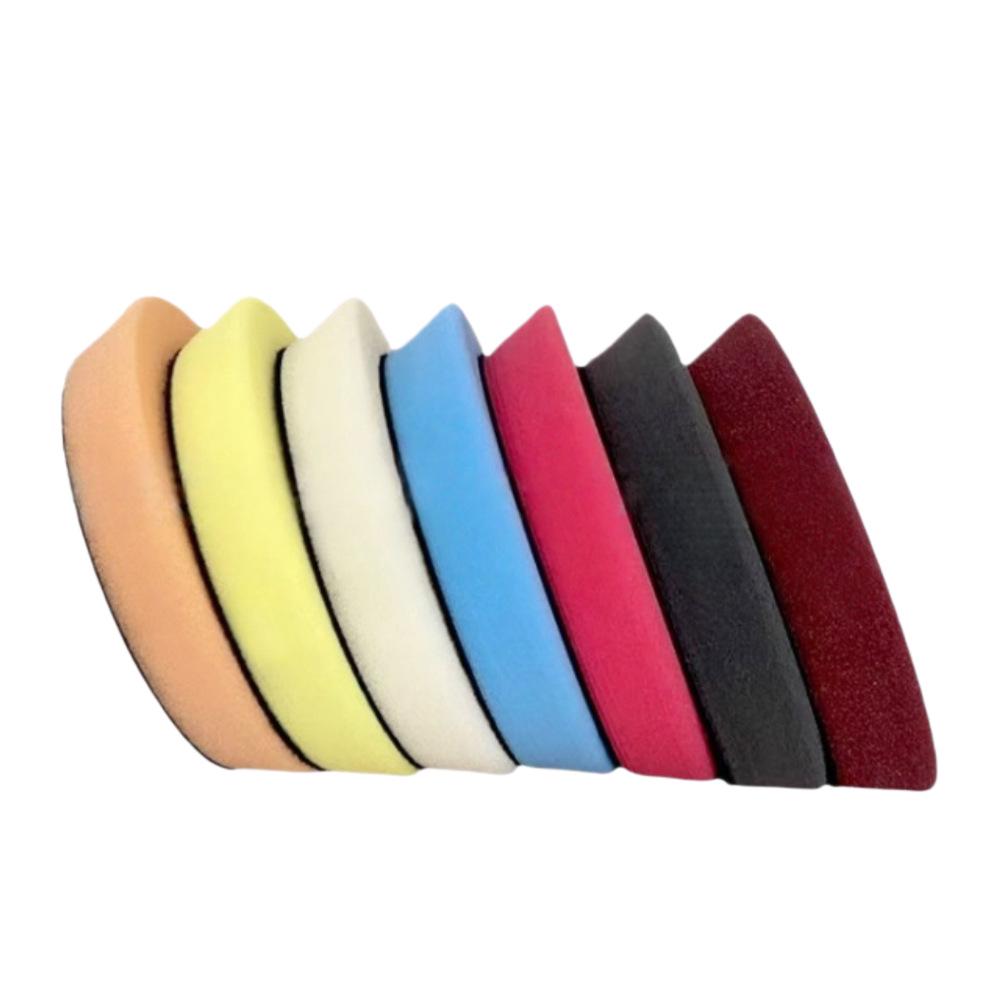 5/6 Inch Bevel Flat Sponge Polishing Pad for DA Machine - Car Beauty Polishing Wheel
