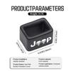 For Jeep Car Logo Seat Belt Buckle Protective Cover Safety Belt Clip Case Accessories Grand Cherokee Patriot Renegade Compass AJT1