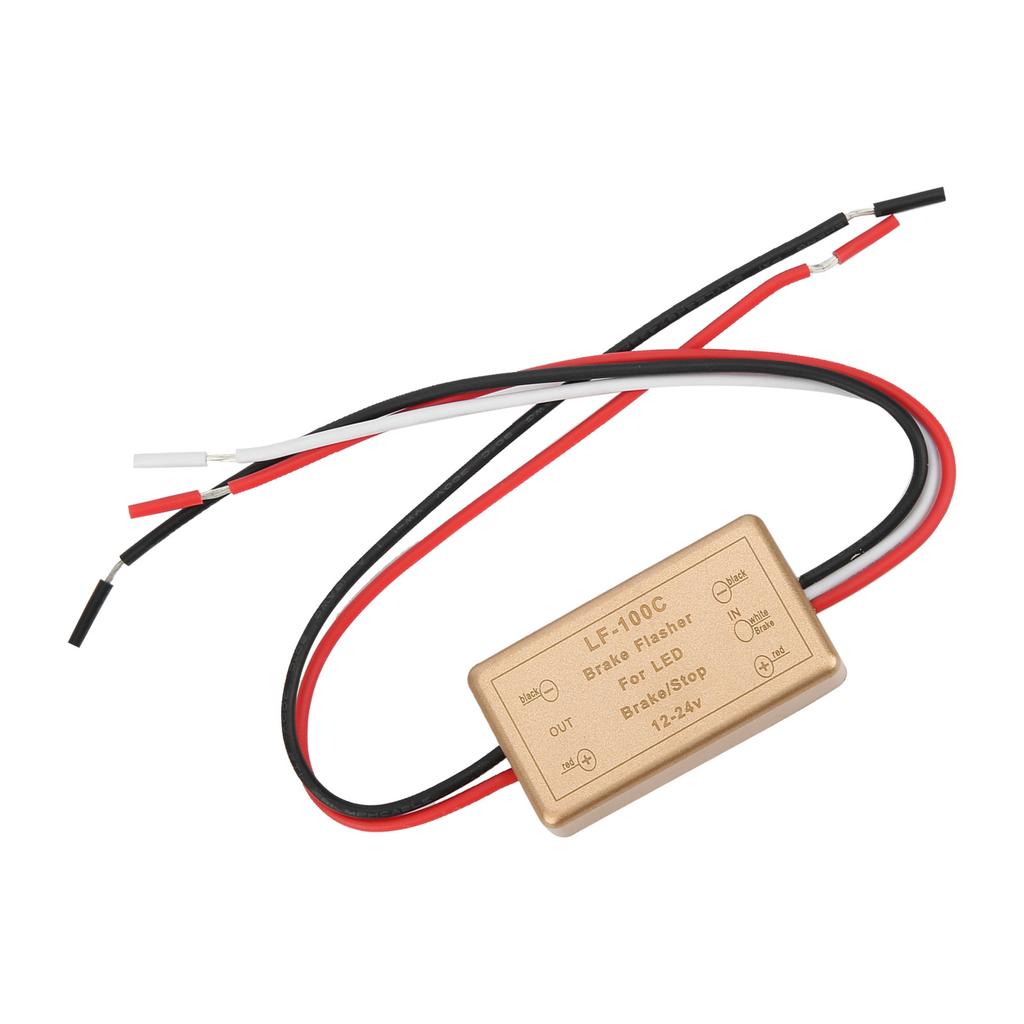 LF?100C Automobile LED Light Control Module Switch Relay Flasher Simple Installation 12?24V