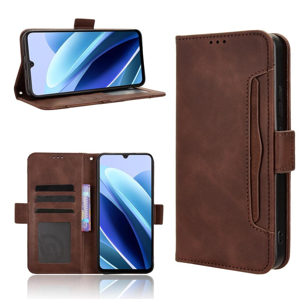 Klapphüllen für Cubot A40 PU-Leder Ganzkörperschutz Stoßfest Langlebig Retro Handyhülle